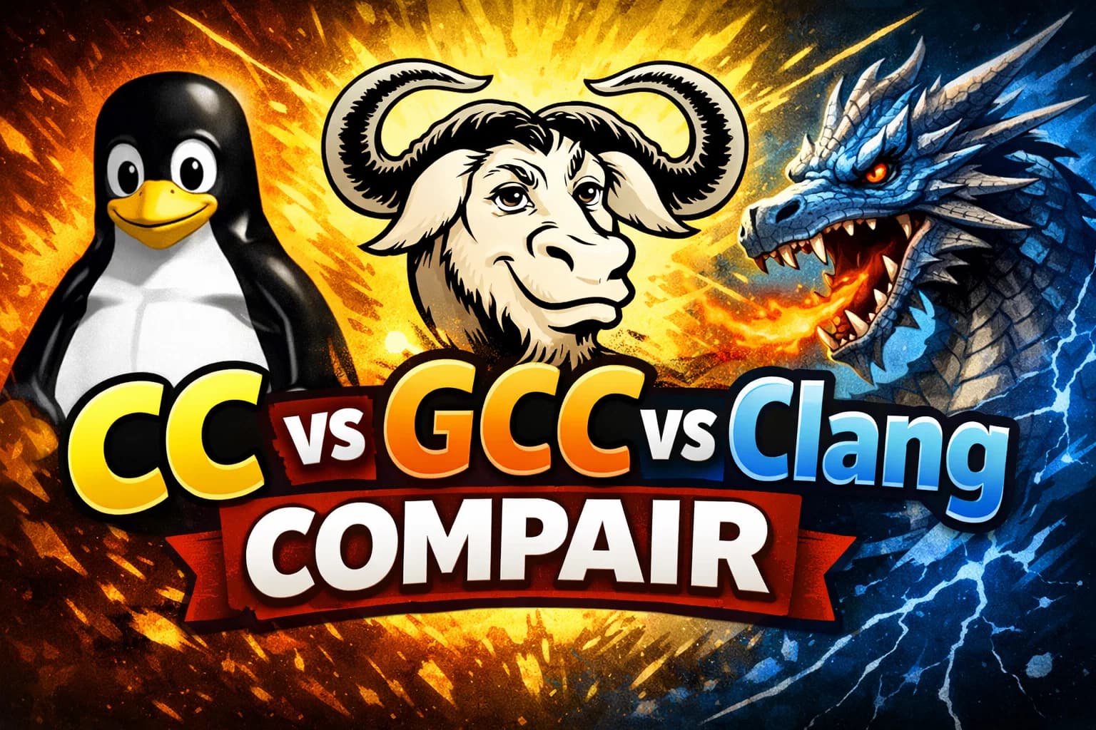 CC vs GCC vs Clang