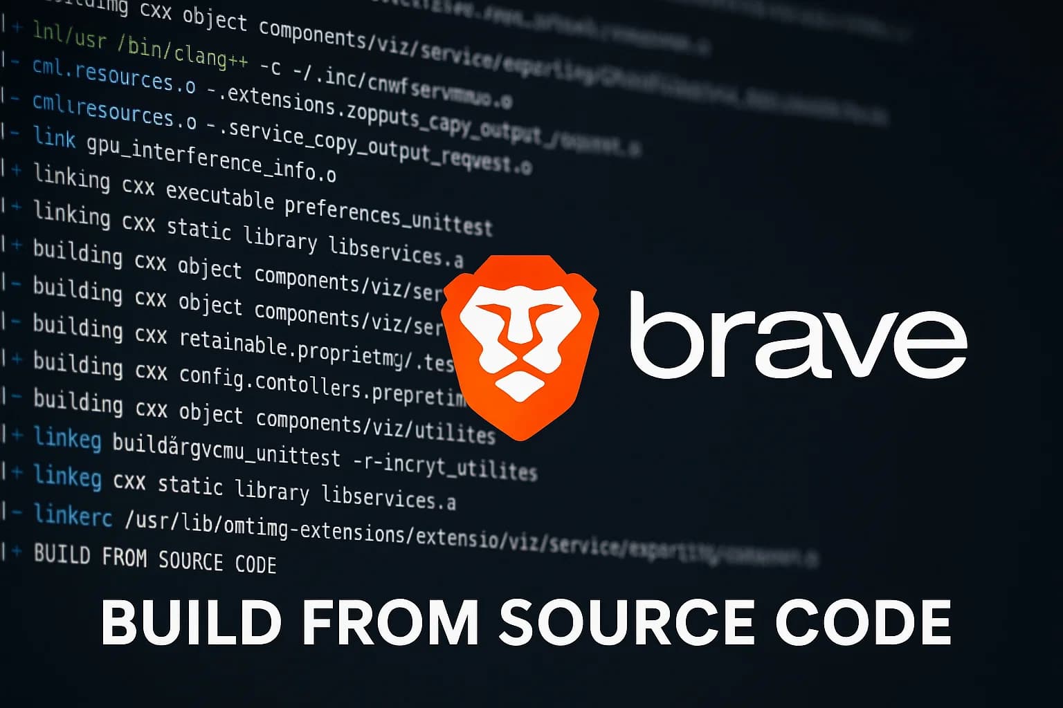 Build your own trustable Brave Browser