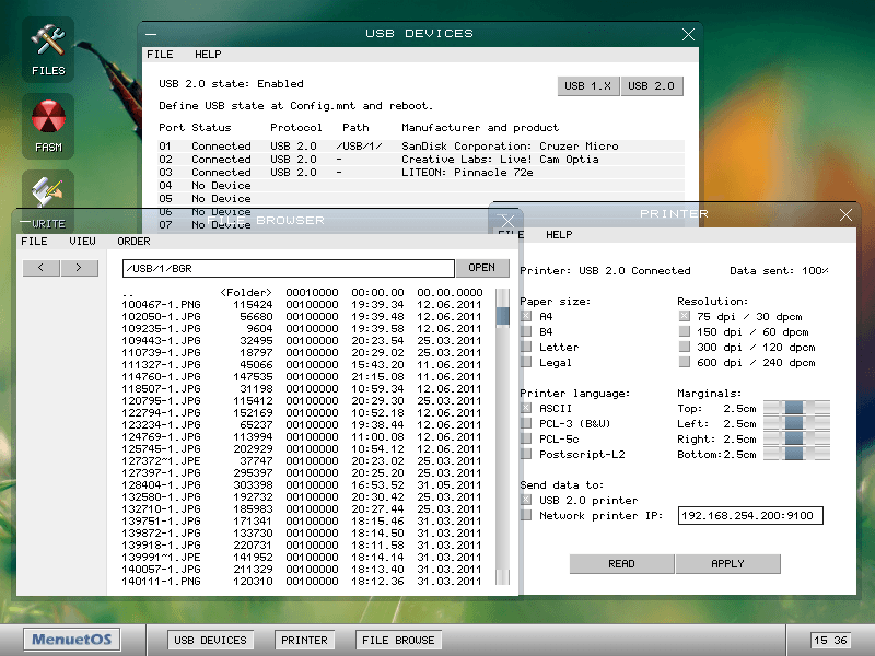 Menuet Operating System